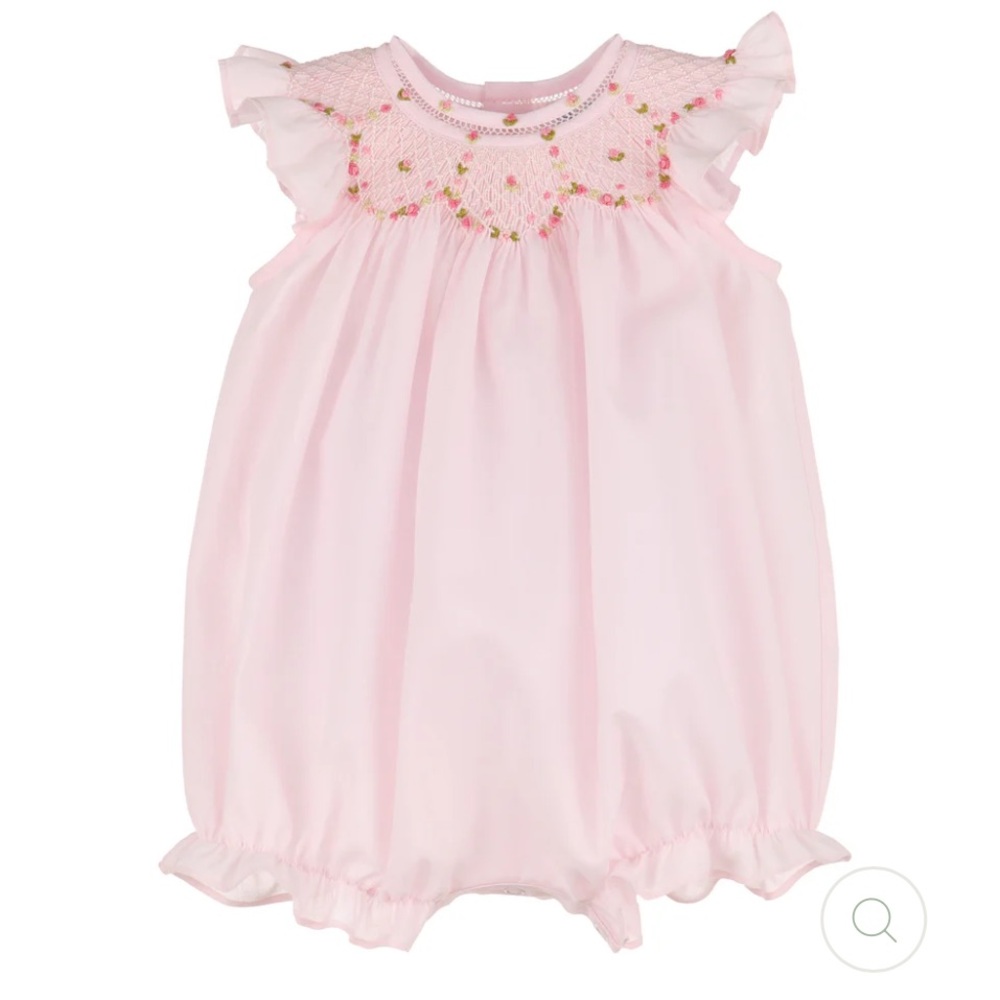 Luli & Me Pink Baby Romper